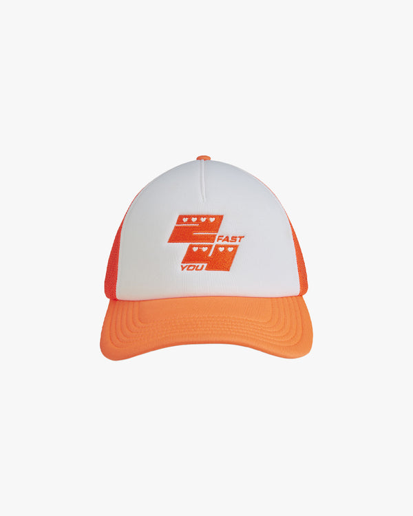 2FAST 4YOU TRUCKER CAP ORANGE