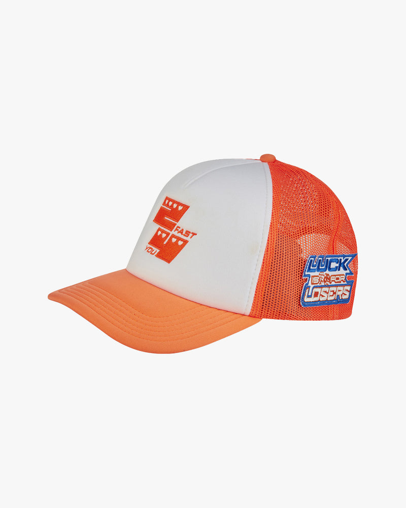 2FAST4YOU TRUCKER HAT ORANGE