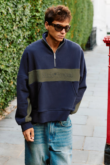 Idol Quarter-Zip Navy