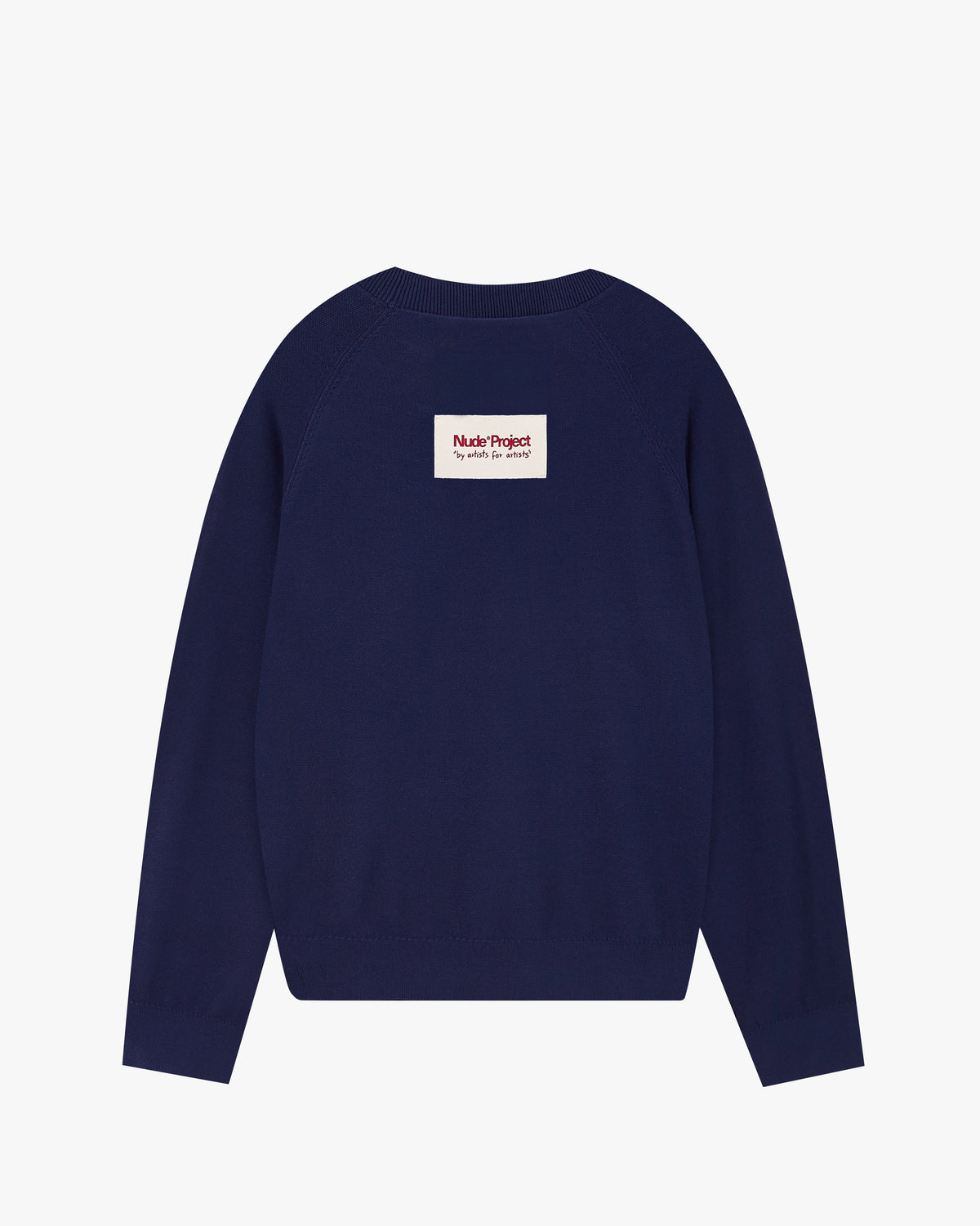 Cerise Knit Sweater Navy