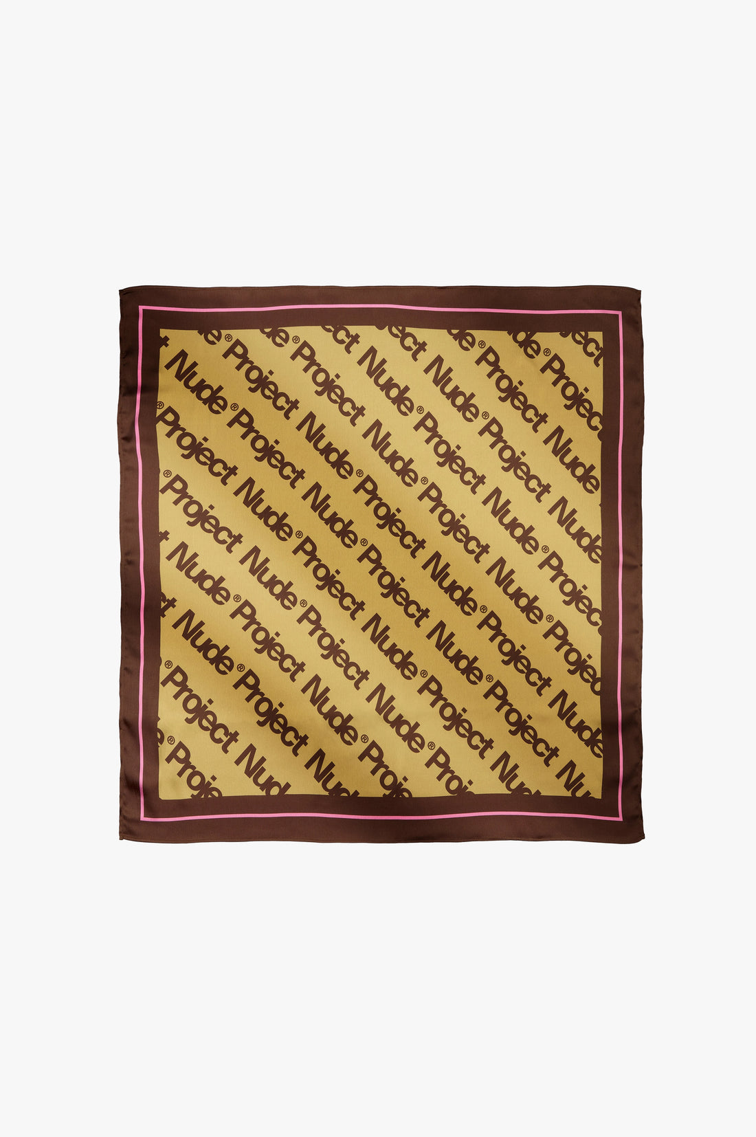 Classic Handkerchief Logo Brown