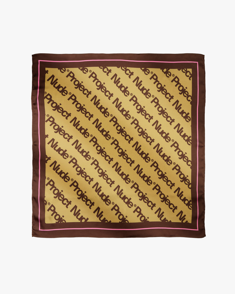 Classic Handkerchief Logo Brown