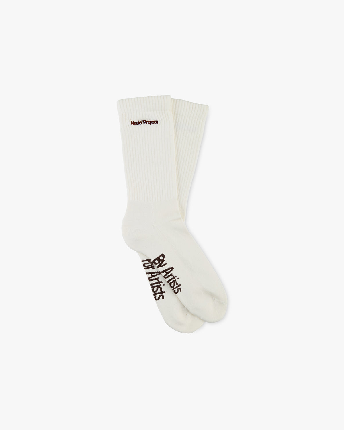 Core Socks Brown/White