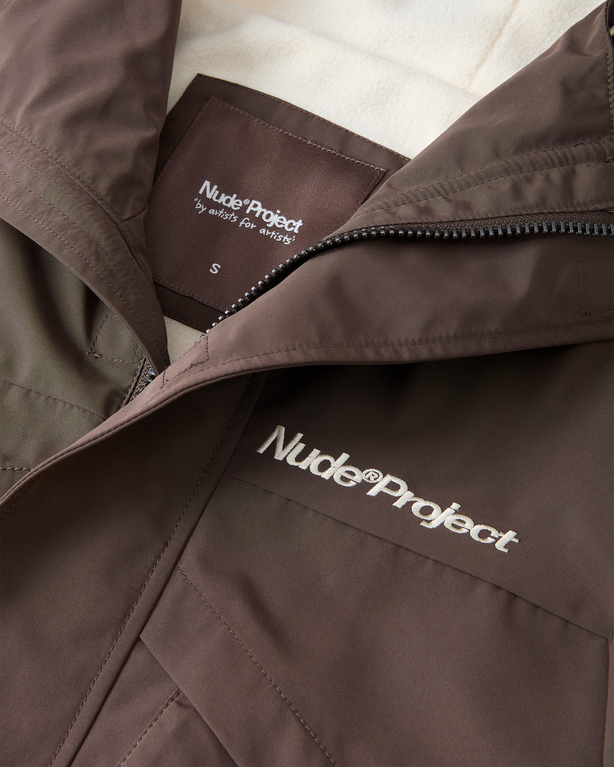 Milestones Windbreaker Jacket Brown