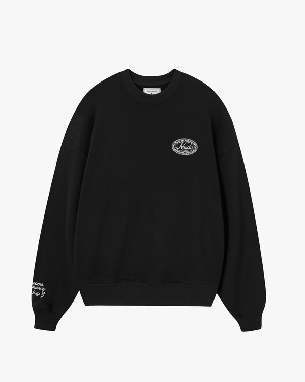 DÉCLARATION CREWNECK BLACK