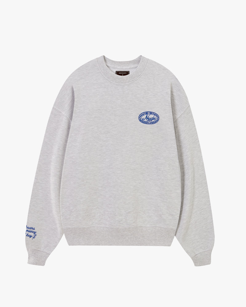 DÉCLARATION CREWNECK GREY MELANGE