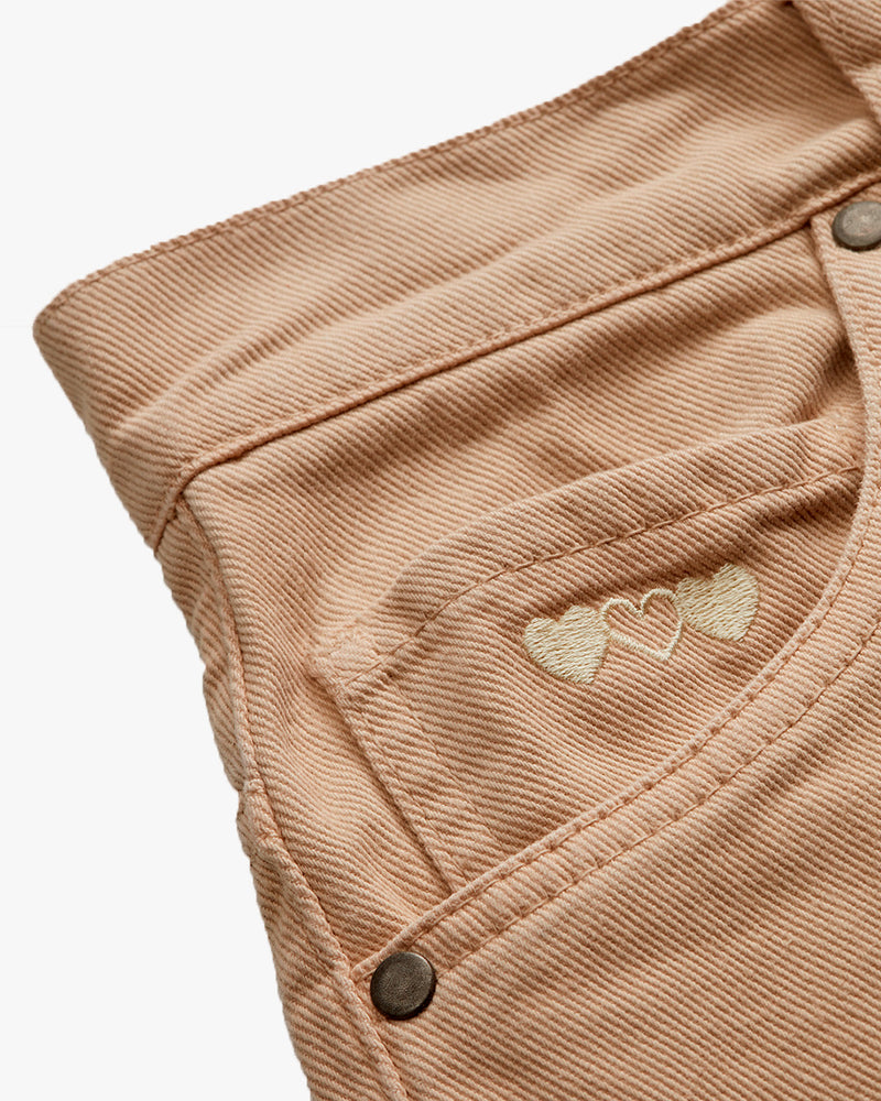 DENIM PANTS CAMEL