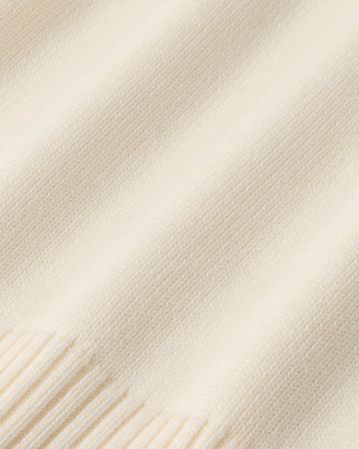 Cherry Logo Knit Sweater Marshmallow