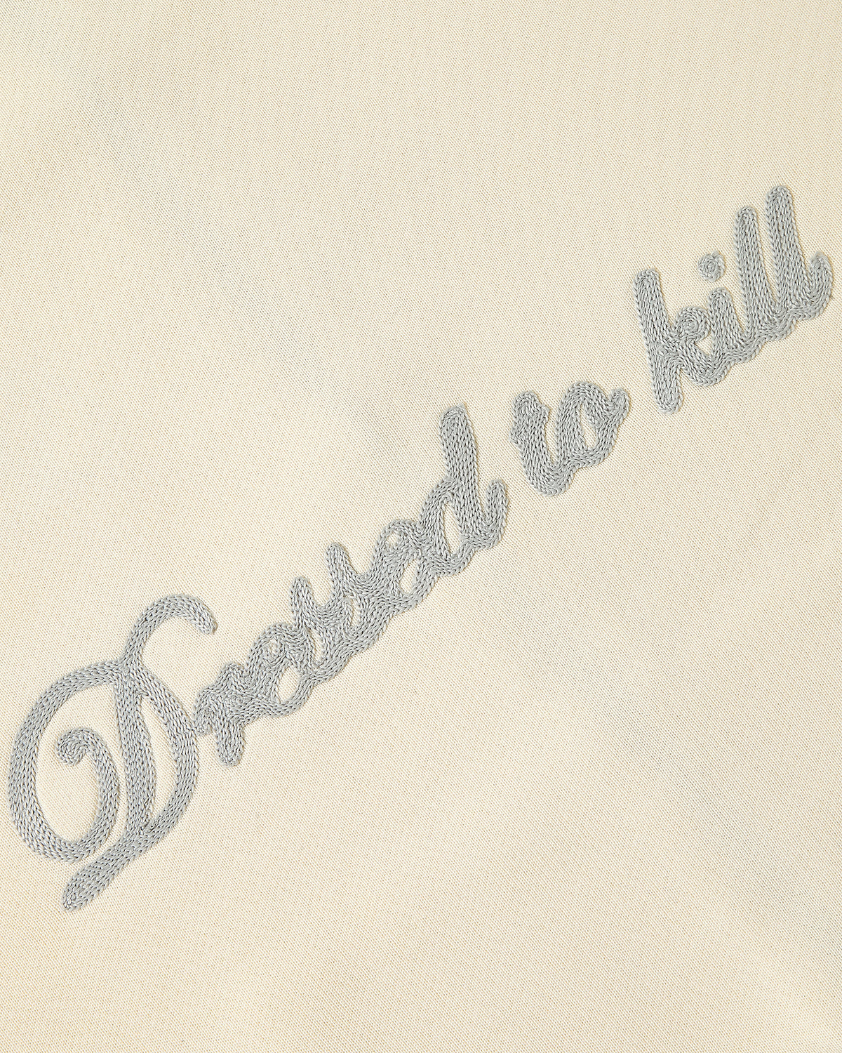 Sudadera Con Cremallera Kill Bill Blanco Crema