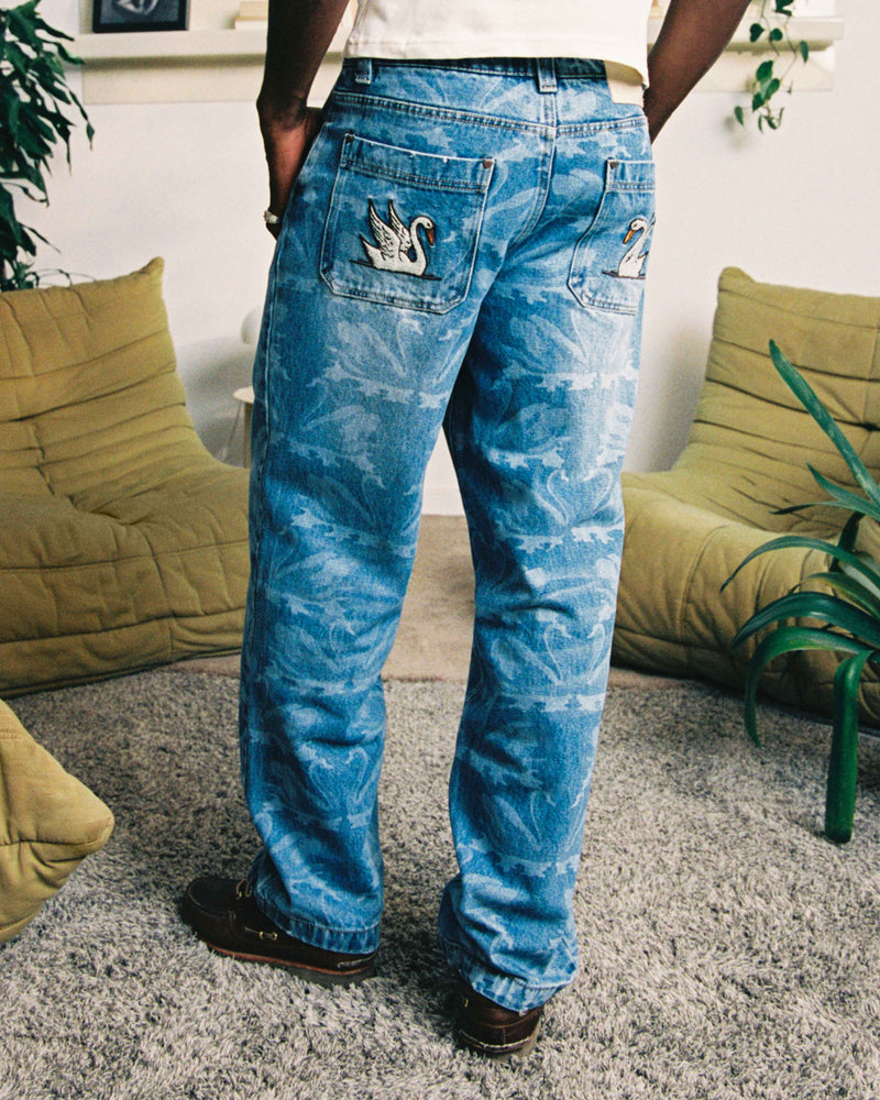 SWAN DENIM PANTS