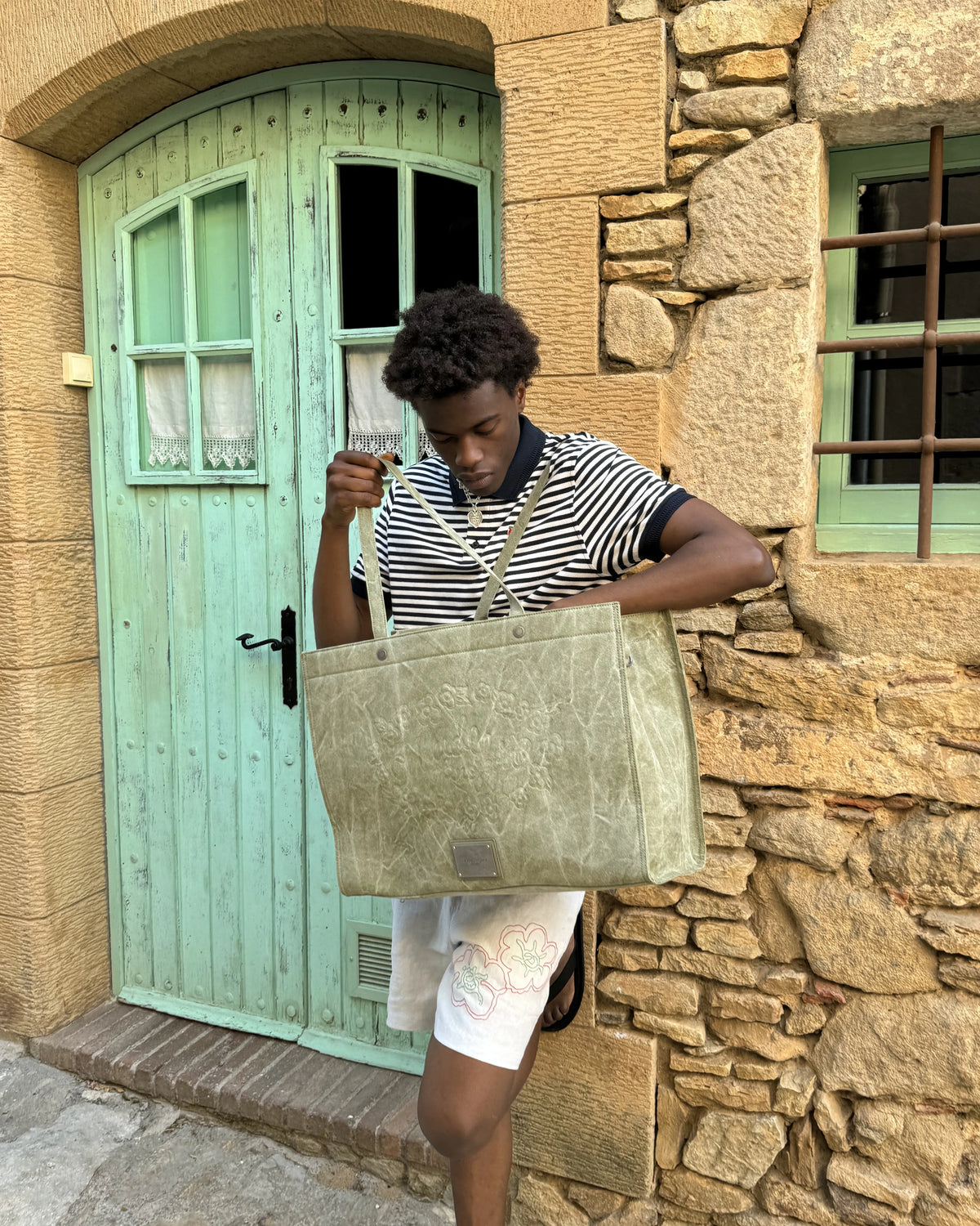 Big Canvas Bag Green