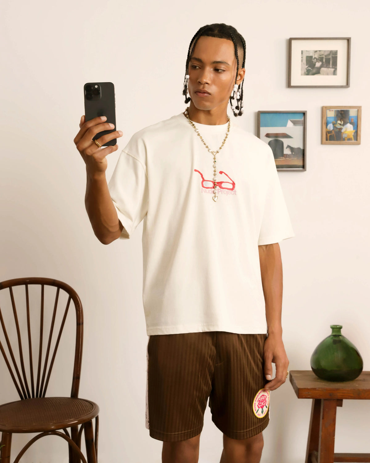 Sunglasses Tee Marshmallow