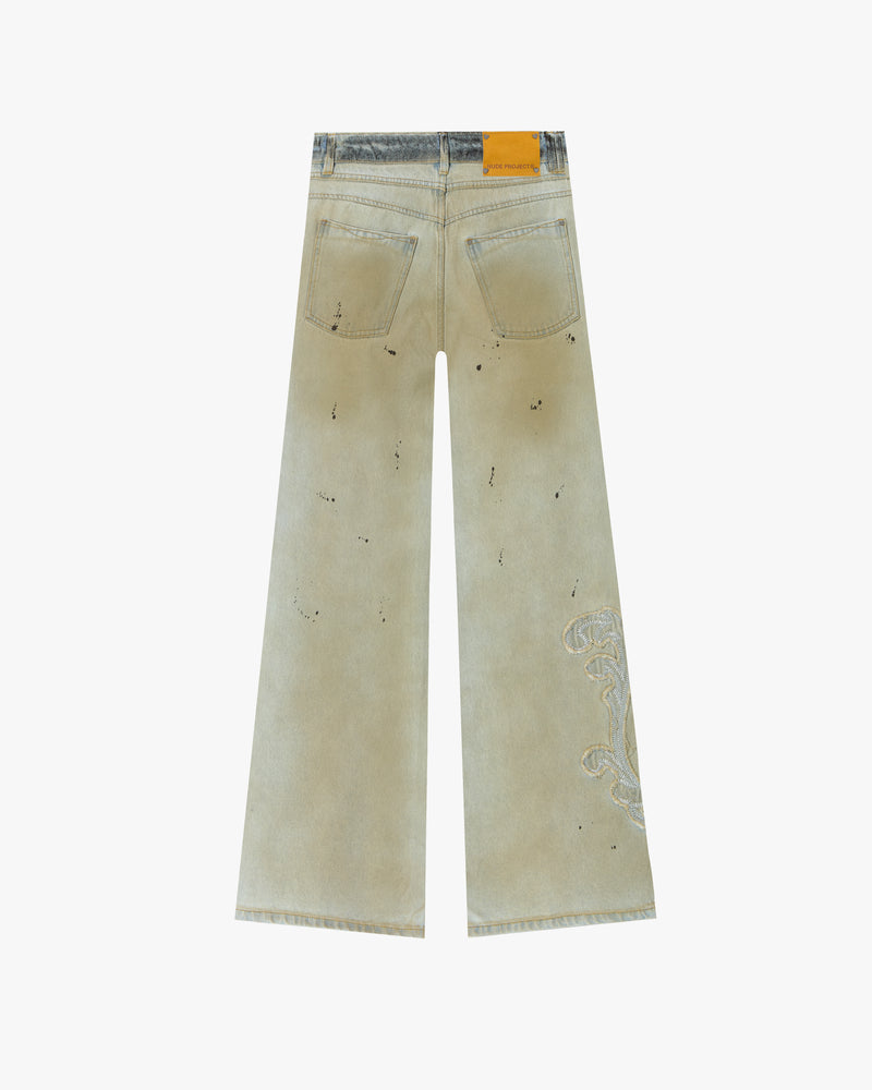 ELVIS BOOTCUT DENIM PANTS WASHED