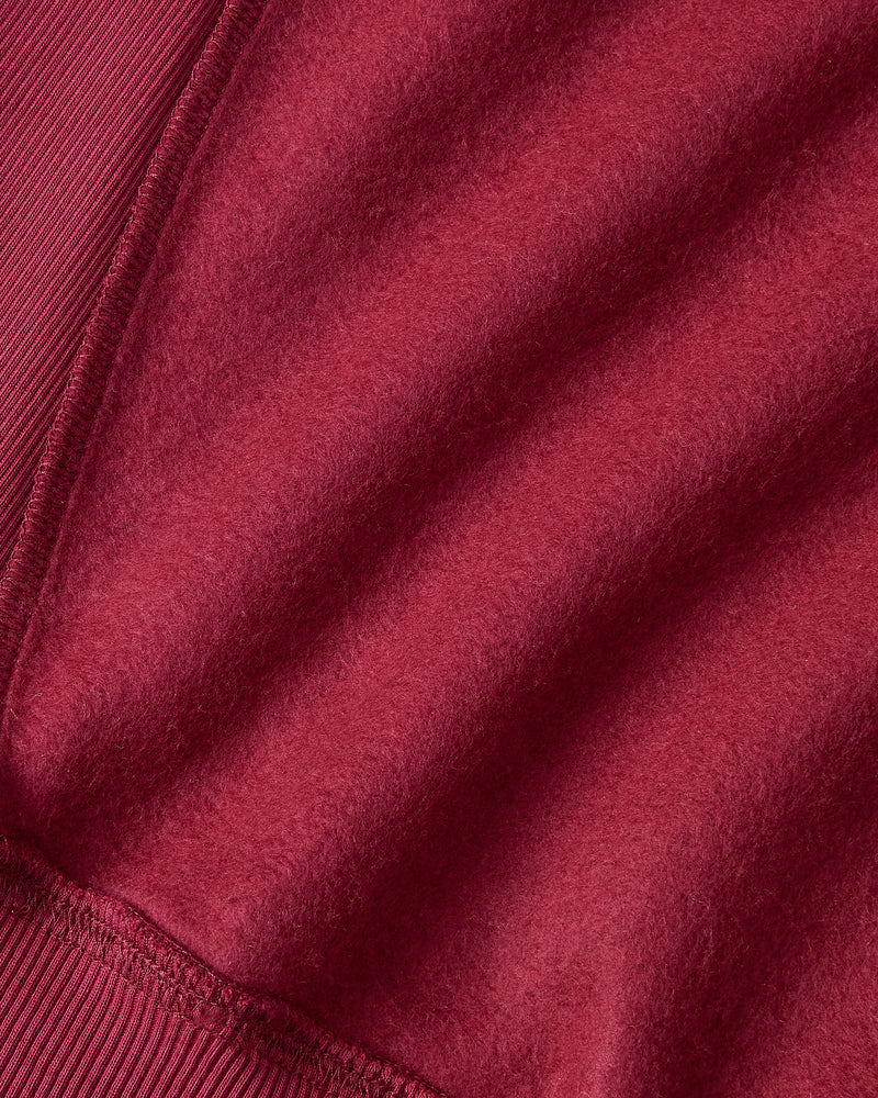 CREWNECK BURGUNDY ESSENTIALS