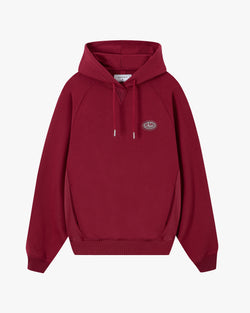 ESSENTIALS HOODIE BURGUNDY