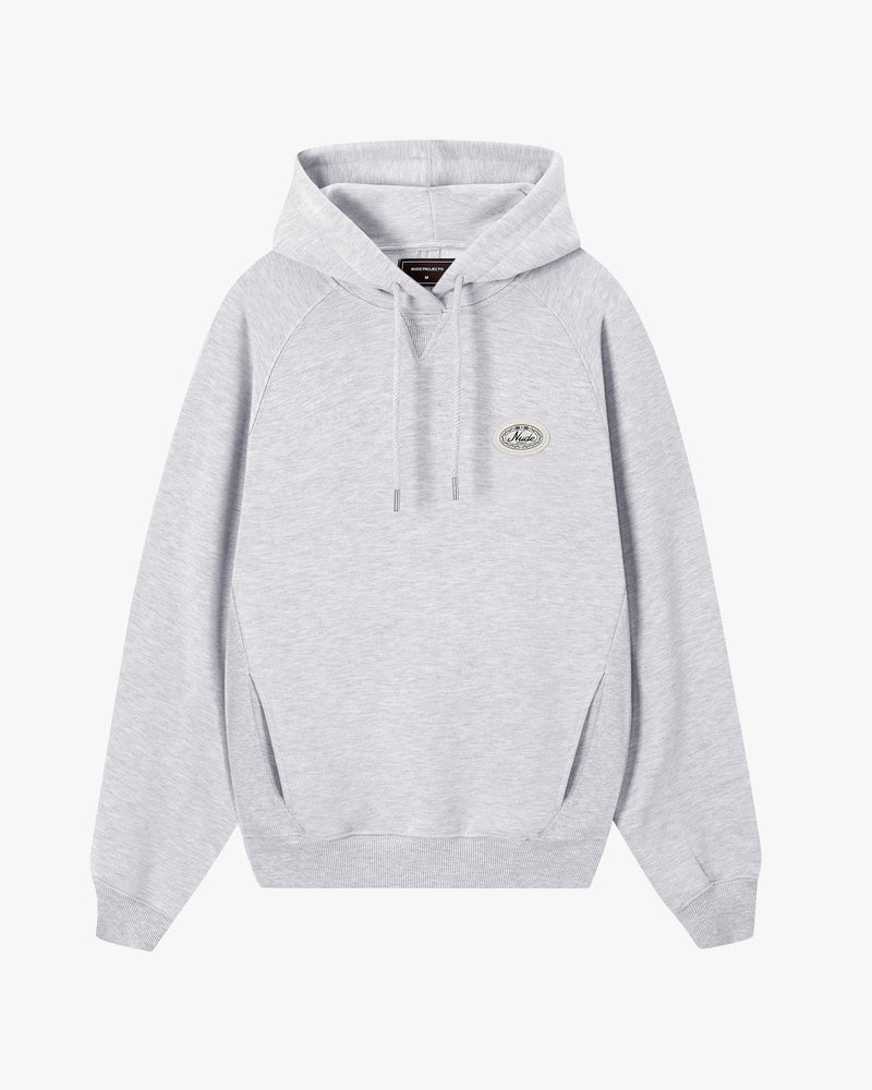 ESSENTIALS HOODIE GREY MELANGE