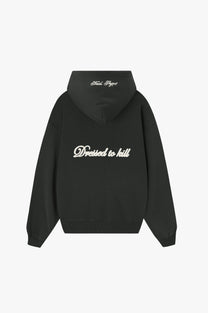Kill Bill Zip-Up Hoodie Ash