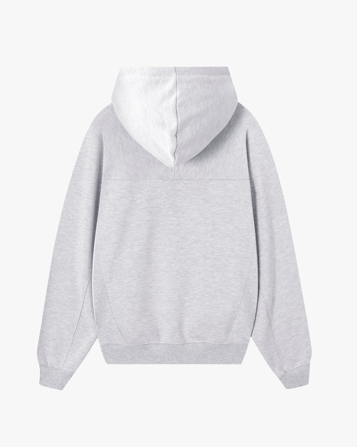 Essentials Zip-Up Hoodie Grey Melange