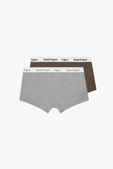 Boxer Briefs Brown 2xPack