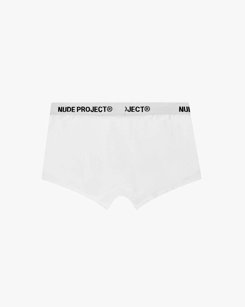 ESSENTIAL BOXER WHITE X2