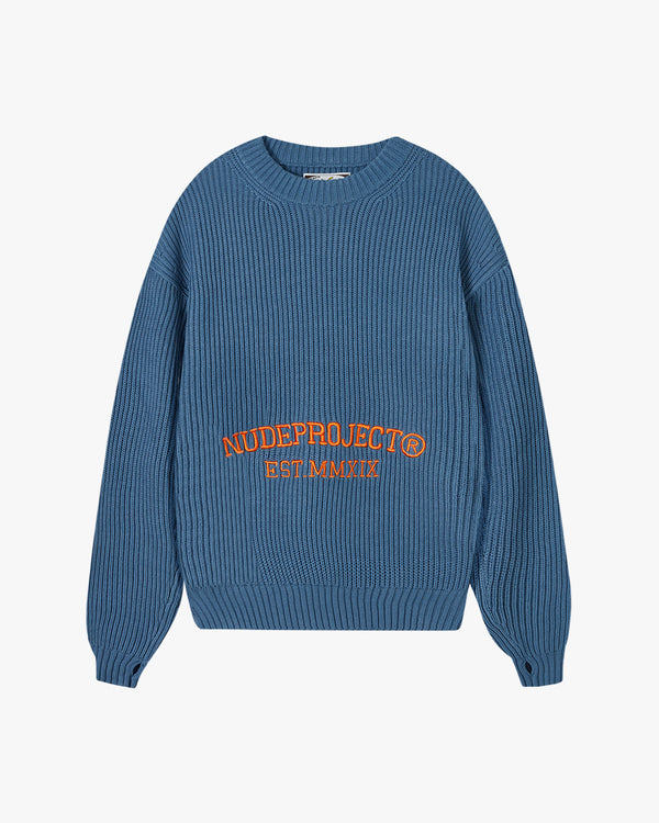 ESSENTIAL SWEATER BLUE