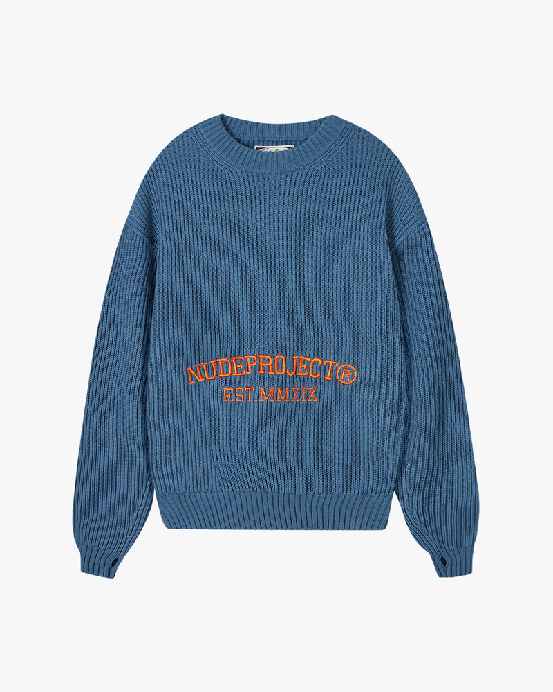 ESSENTIAL SWEATER BLUE