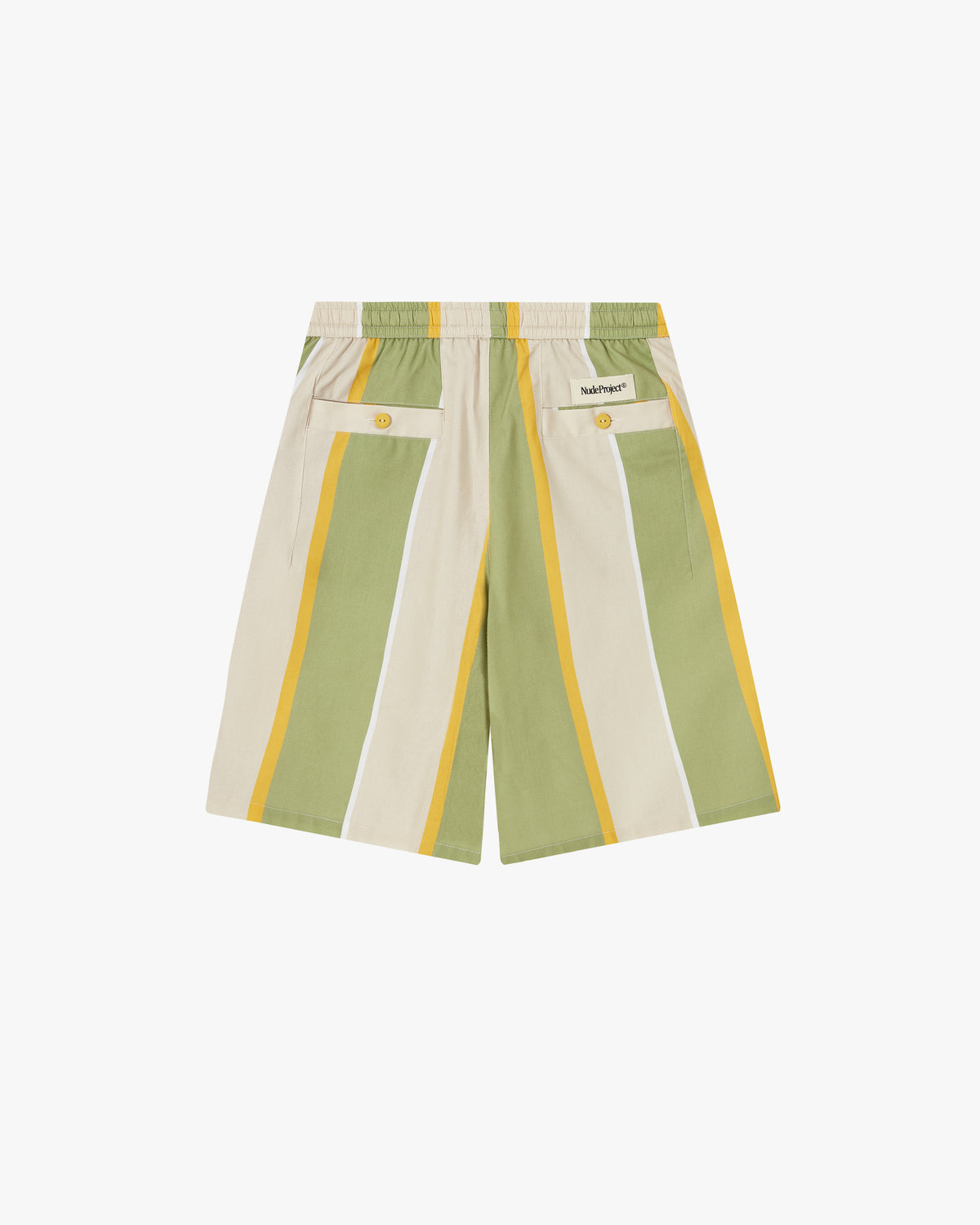 Esvedra Shorts Beige/Green