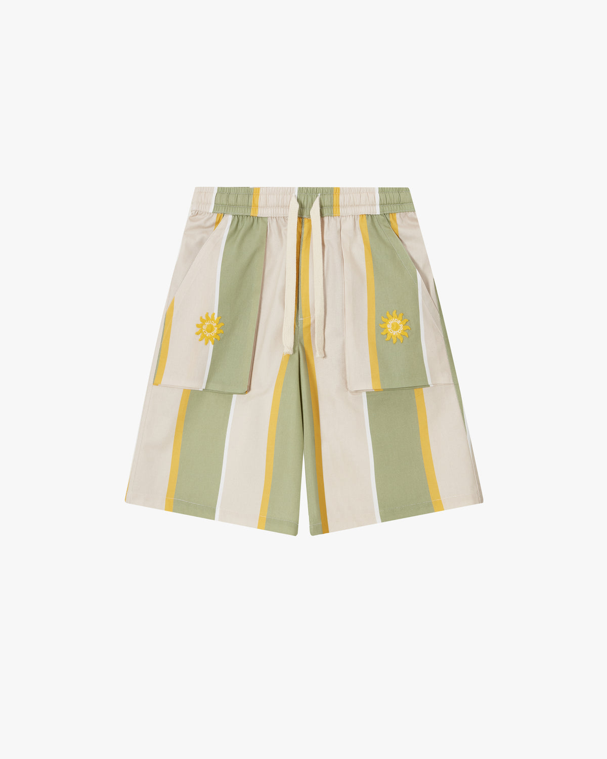 Esvedra Shorts Beige/Green