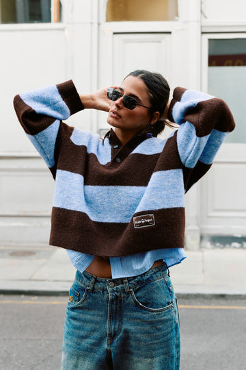 Candem Knit Sweater Brown