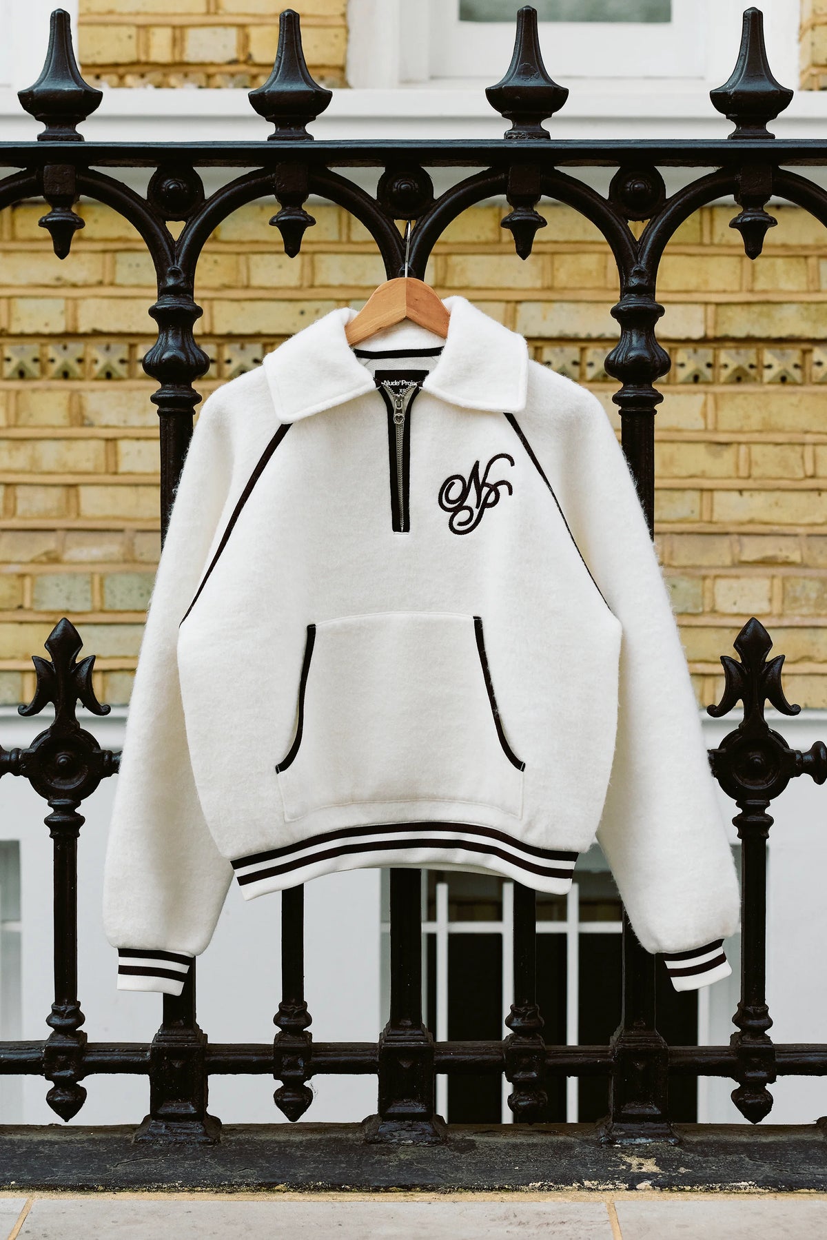Teddy Quarter-Zip Marshmallow