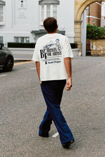 Art & Business Tee Ivory
