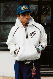 Teddy Quarter-Zip Marshmallow