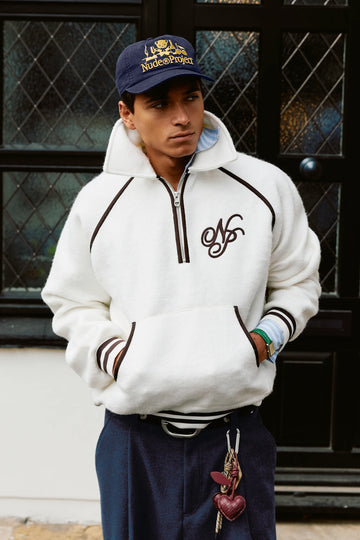 Teddy Quarter-Zip Marshmallow
