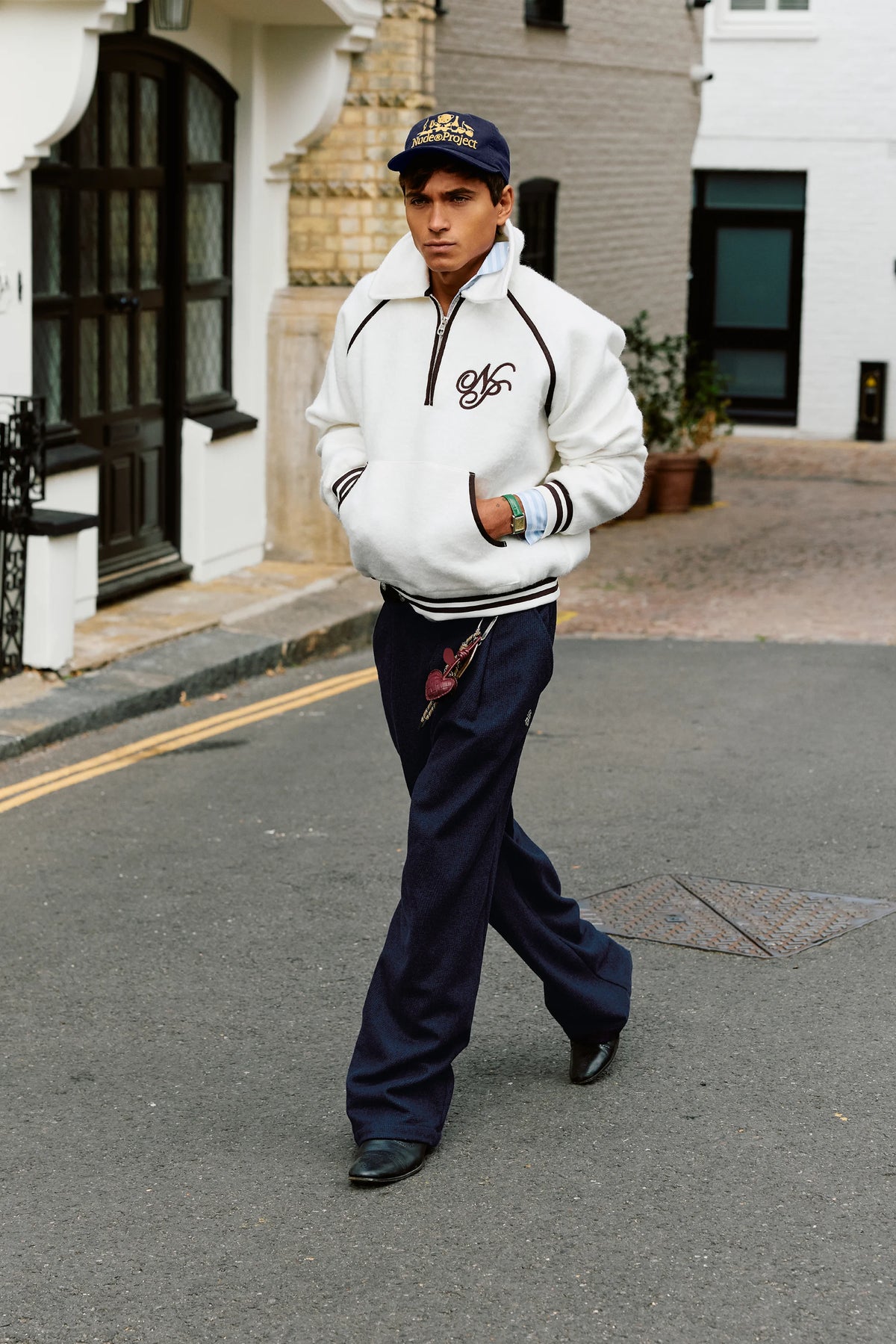 Teddy Quarter-Zip Marshmallow