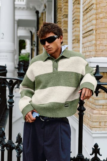 Candem Knit Sweater Green