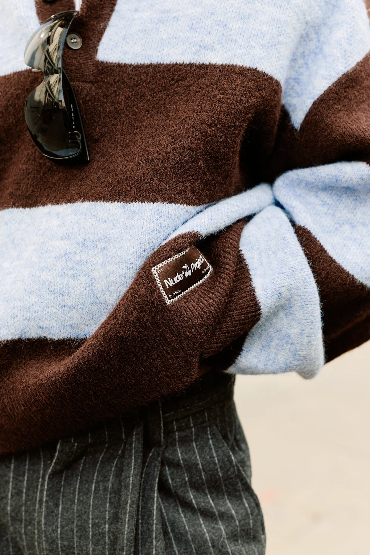 Candem Knit Sweater Brown