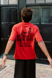 Art & Business Tee Red