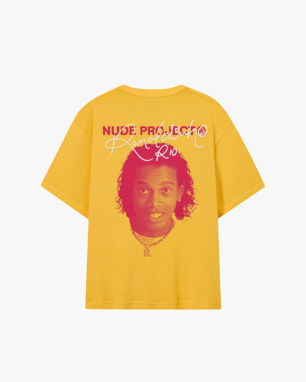 FACE TEE YELLOW