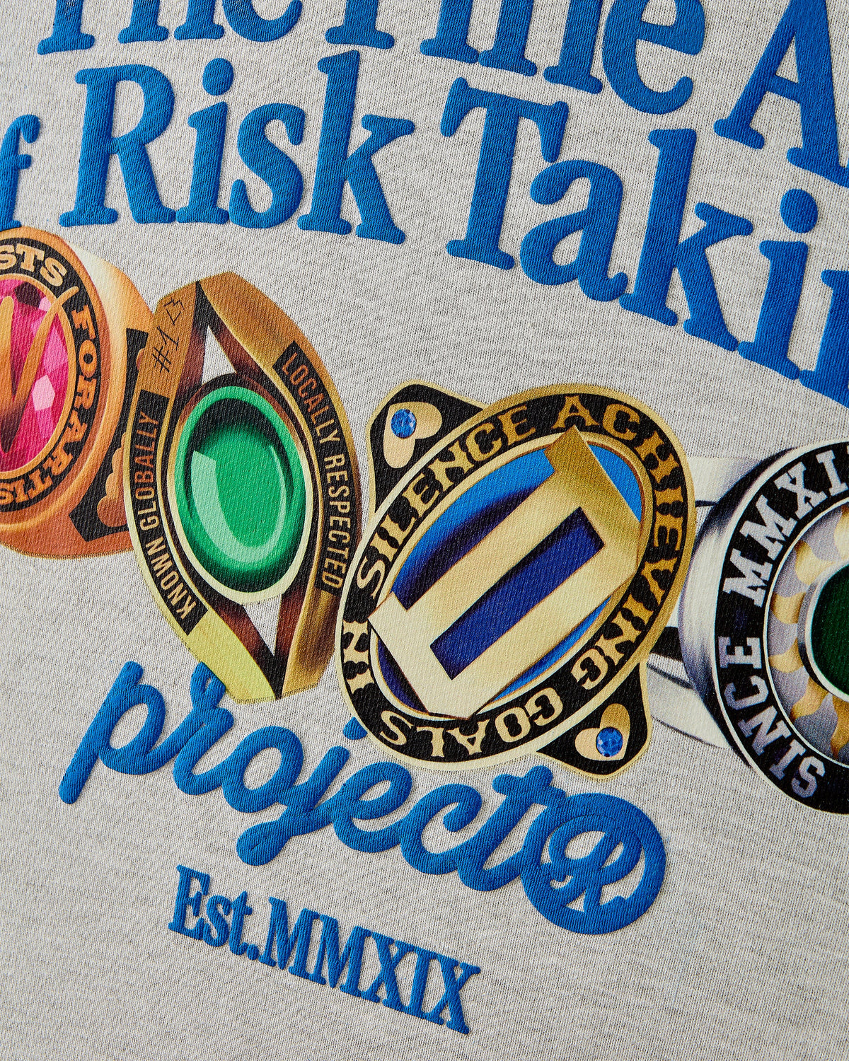 Fine Art Hoodie Grey Melange