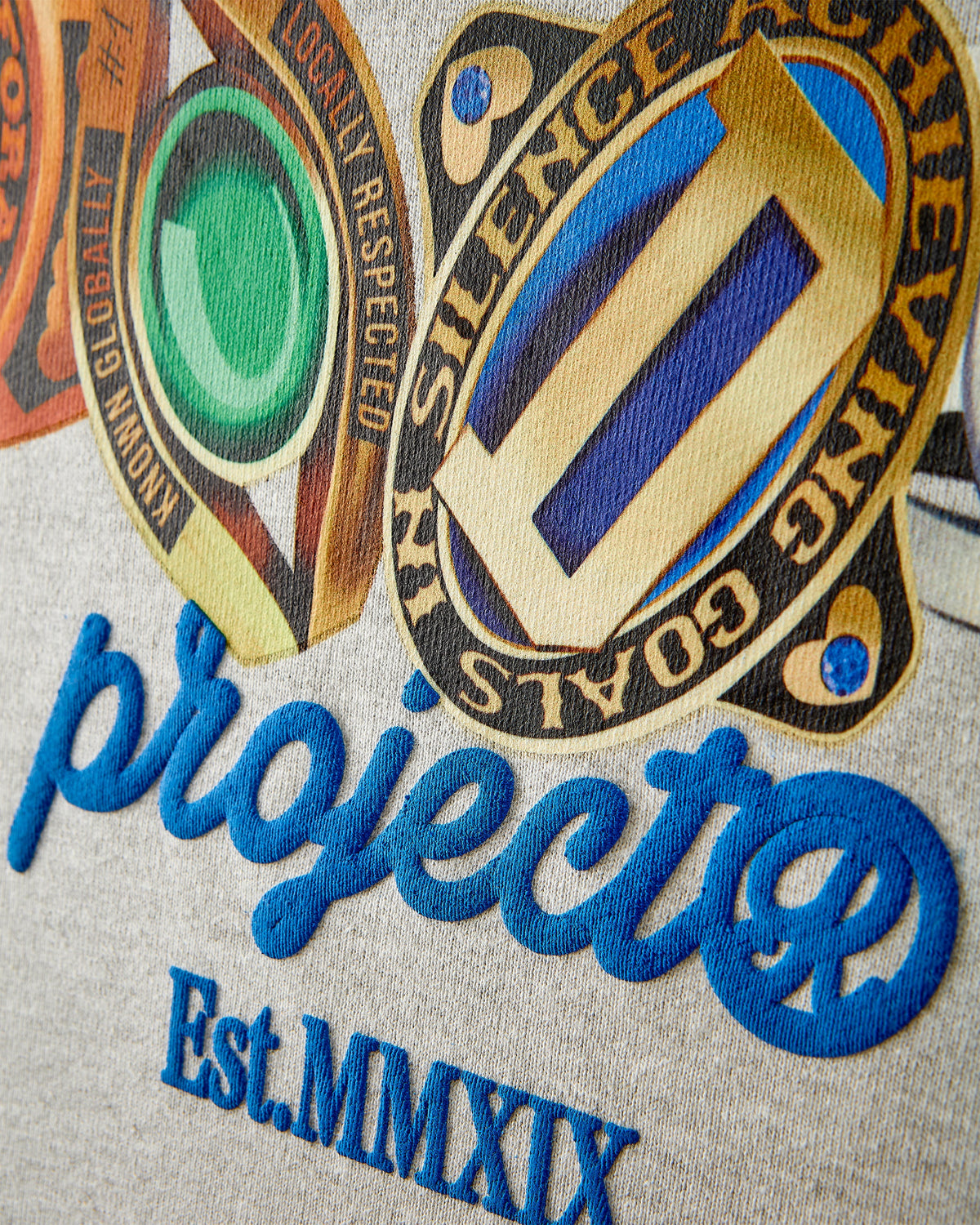 Fine Art Hoodie Grey Melange