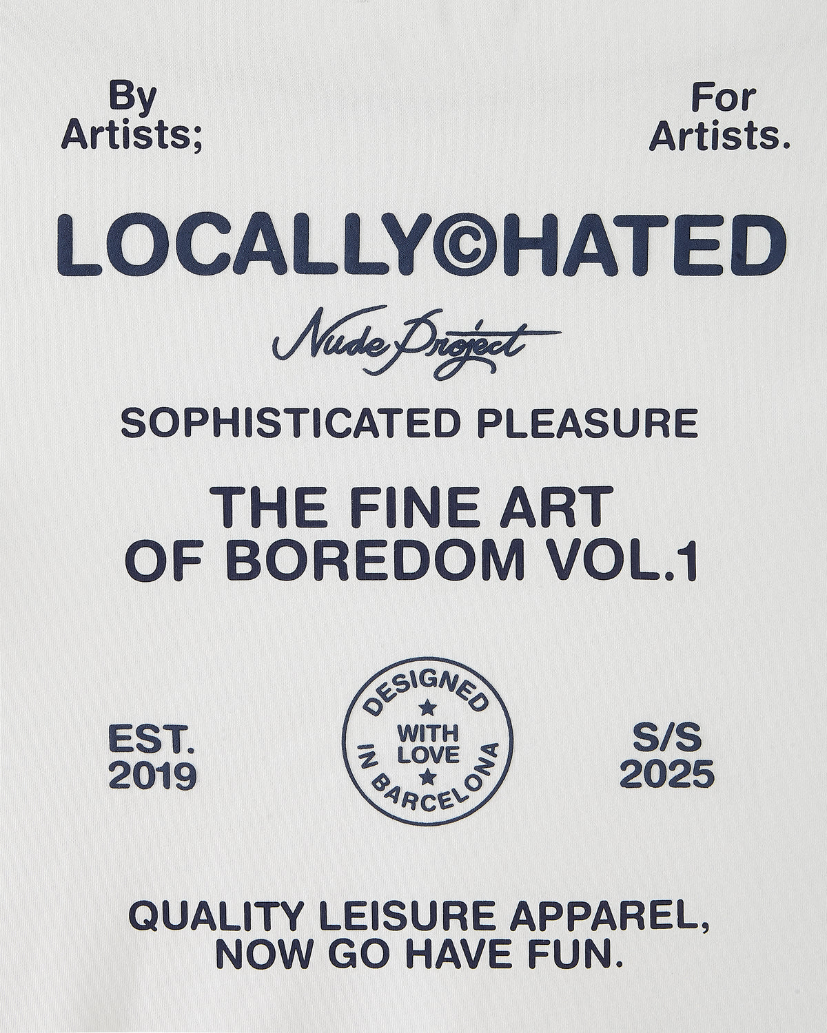 Fine Art Tee White