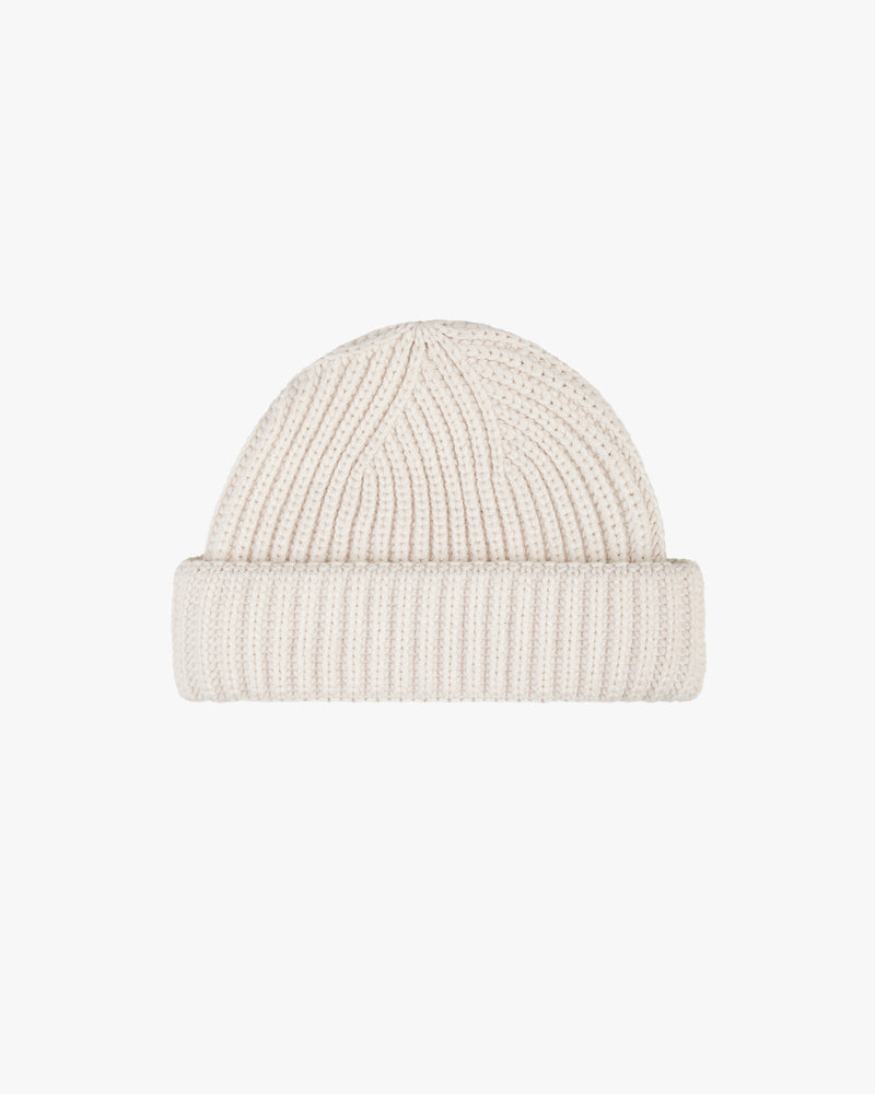 FISHERMAN LAUREL BEANIE IVORY