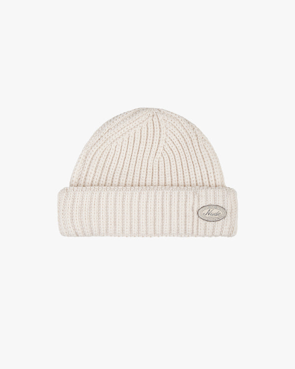 FISHERMAN LAUREL BEANIE IVORY