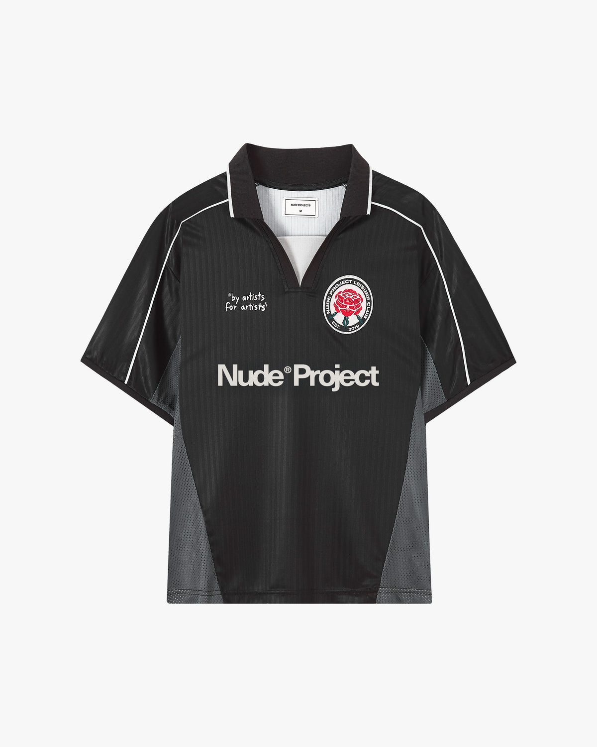 Basic Football Tee Black