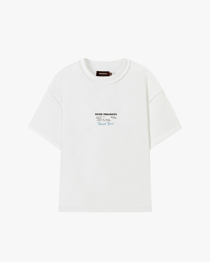 FUCK NORMAL TEE WHITE