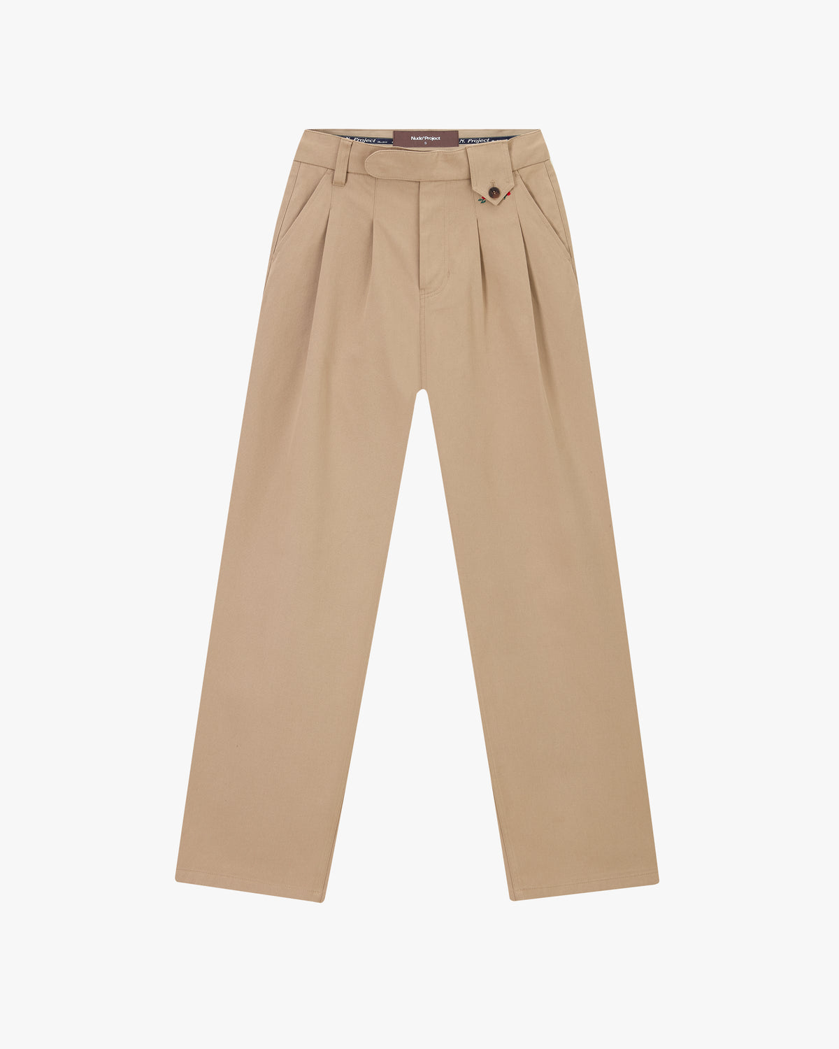Vinyl Chino Pants Beige *