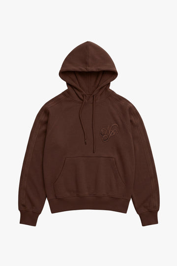 Script Hoodie Brown