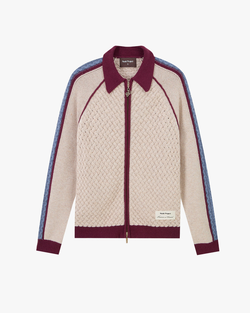 Monsieur Zip-Up Knit