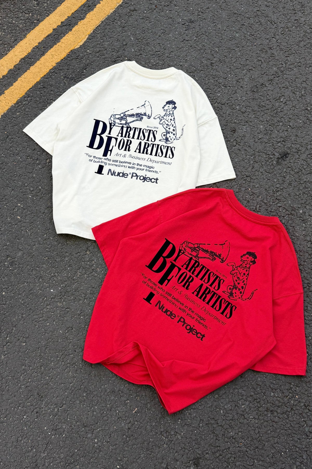 Art & Business Tee Red