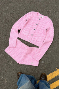 Notting Hill Knit Cardigan Pink